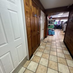 Restroom hallway