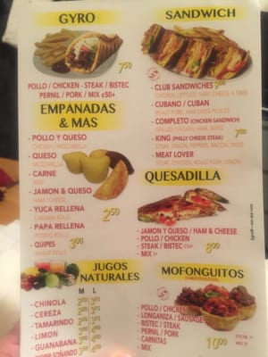 Menu photo 3 Mr Chimi Restaurant Brooklyn, NY