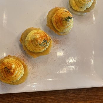 MAX's Wine Dive - Crispy Deviled Eggs - Wine Bars Near Me - Houston, Texas MAX's Wine Dive - Crispy Deviled Eggs - Wine Bars Near Me - Houston, Texas