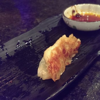 DOZO Izakaya - The utterly life changing crispy bottom of the pan fried Gyoza - Sushi Bars Near Me - Tempe, Arizona DOZO Izakaya - The utterly life changing crispy bottom of the pan fried Gyoza - Sushi Bars Near Me - Tempe, Arizona