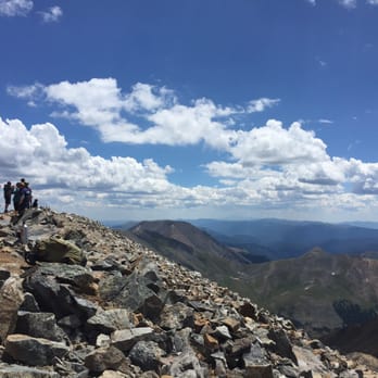 Gray's Peak - At the top on the way to the saddle to Torreys Peak - Hiking Near Me - Idaho Springs, Colorado Gray's Peak - At the top on the way to the saddle to Torreys Peak - Hiking Near Me - Idaho Springs, Colorado
