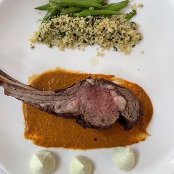 Santacafé - Sumac Crusted Colorado Rack of Lamb - Cafes Near Me - Santa Fe, New Mexico Santacafé - Sumac Crusted Colorado Rack of Lamb - Cafes Near Me - Santa Fe, New Mexico