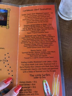 Menu photo 8 Crab's Claw Oceanfront Caribbean Restaurant Atlantic Beach, NC Menu photo 8 Crab's Claw Oceanfront Caribbean Restaurant Atlantic Beach, NC