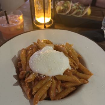 Blackstone Kitchen - Shrimp pasta - New American Near Me - Corona, California