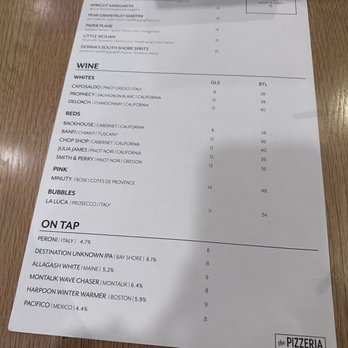 The Pizzeria of Bay Shore - Menu - Cocktail Bars Near Me - Bay Shore, New York The Pizzeria of Bay Shore - Menu - Cocktail Bars Near Me - Bay Shore, New York
