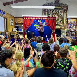 Bobby Cordell Magical Entertainment - Books are Magic Show! Wimberley Library
