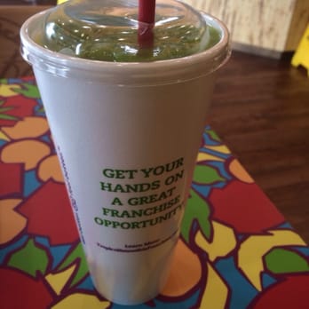 Tropical Smoothie Cafe - Island green smoothie - Juice Bars & Smoothies Near Me - Richmond, Texas Tropical Smoothie Cafe - Island green smoothie - Juice Bars & Smoothies Near Me - Richmond, Texas