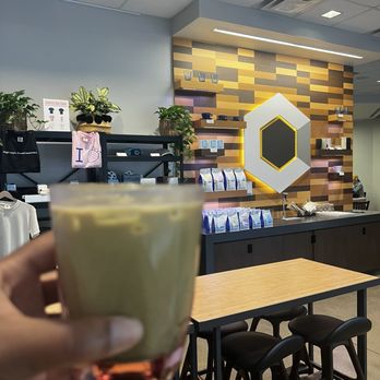 Clarity Coffee - Spiced Vanilla Latte add matcha and caramel - Coffee & Tea Near Me - Oklahoma City, Oklahoma Clarity Coffee - Spiced Vanilla Latte add matcha and caramel - Coffee & Tea Near Me - Oklahoma City, Oklahoma