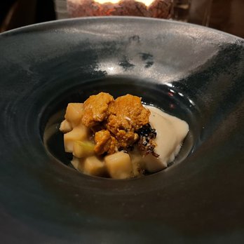 Sixty Three Clinton - Fresh tofu + maine uni ($10) - New American Near Me - New York, New York