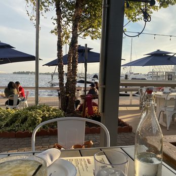 Bayside Cantina - Views from outside table - Mexican Near Me - Baltimore, Maryland