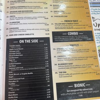 Yellow Bird Cafe - Menu (2026) - Breakfast & Brunch Near Me - Hammond, Louisiana Yellow Bird Cafe - Menu (2026) - Breakfast & Brunch Near Me - Hammond, Louisiana