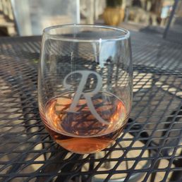 If you order a glass of wine, the glass is yours to keep.