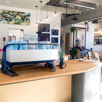 Oddly Correct - Main Bar. Slayer Espresso Machine - Coffee & Tea Near Me - Kansas City, Missouri
