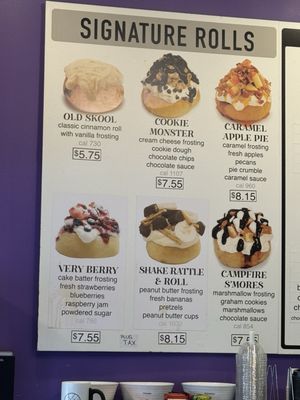 Menu photo 2 Cinnaholic Boca Raton, FL