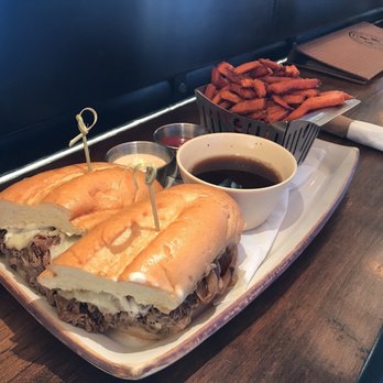 Biergarden Encinitas - Philly cheese Big Boy Breakfast Sandwich Brunch - New American Near Me - Encinitas, California