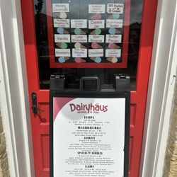 Dairyhaus - Menu