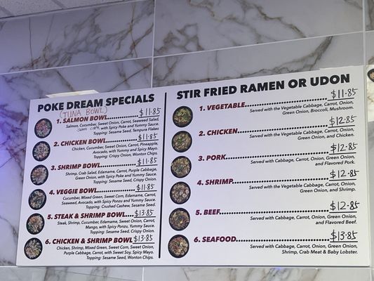 Menu photo 6 Poke Dream High Point, NC
