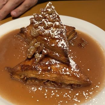 Stella's - Beignets with a twist... flaky with pecan praline filling. Delicious. Stella's provencher winnipeg mb - Breakfast & Brunch Near Me - Winnipeg, Manitoba