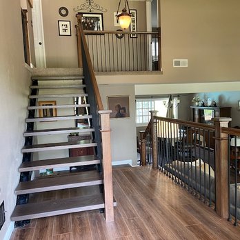 Contour Stairs - After - General Contractors Near Me