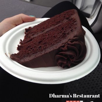 Dharma's Restaurant - Vegan cake! $6 - Vegetarian Near Me - Capitola, California