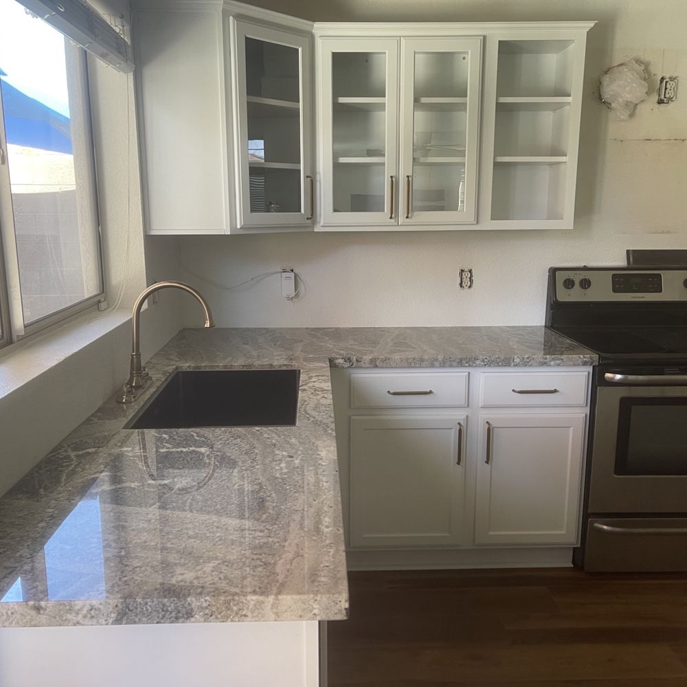 Arizona Tile - Happy with how the granite looks installed. - Building Supplies Near Me - Scottsdale, Arizona Arizona Tile - Happy with how the granite looks installed. - Building Supplies Near Me - Scottsdale, Arizona