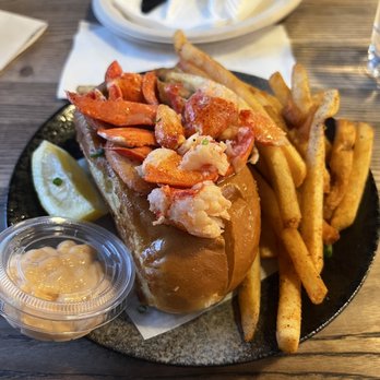 Hook & Anchor - Lobster roll with fries - Seafood Near Me - Costa Mesa, California Hook & Anchor - Lobster roll with fries - Seafood Near Me - Costa Mesa, California
