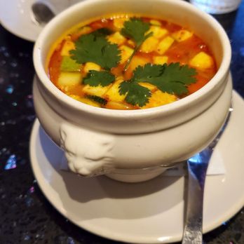 Poor Calvin's - Tom yum soup - Asian Fusion Near Me - Atlanta, Georgia