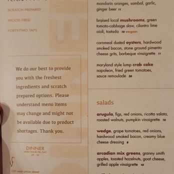 Root & Vine - Menu - New American Near Me - Morganton, North Carolina Root & Vine - Menu - New American Near Me - Morganton, North Carolina