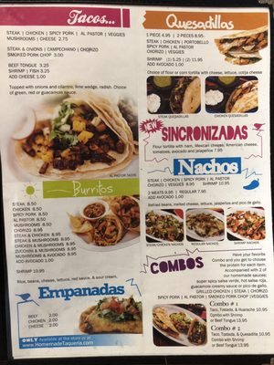 Menu photo 5 Homemade Taqueria Maspeth, NY