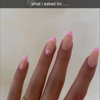 Solar Nails & Spa - This is what I asked for but in purple and picked my color. Thought it was a simple cute design - Day Spas Near Me - Stephenville, Texas