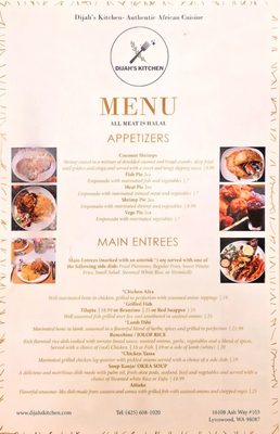 Menu photo 1 Dijah’s Kitchen Lynnwood, WA
