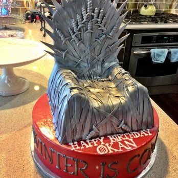 Sugarbelle Cake Shoppe - My husband's "Game of Thrones" themed cake ! - Desserts Near Me Sugarbelle Cake Shoppe - My husband's "Game of Thrones" themed cake ! - Desserts Near Me