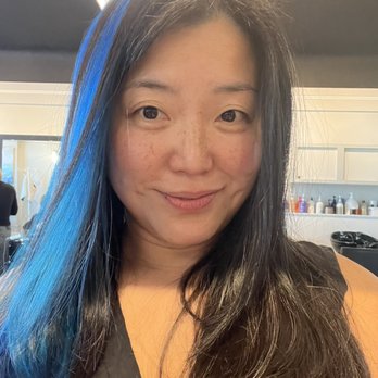 Christina Cheung - Peekaboo teal - Hair Stylists Near Me - San Carlos, California
