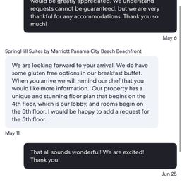 Proof of personalized messaging and contact Proof of personalized messaging and contact