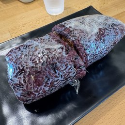 Purple rice roll Purple rice roll