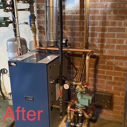 Oil to gas conversion after unit was swapped out. Gas unit