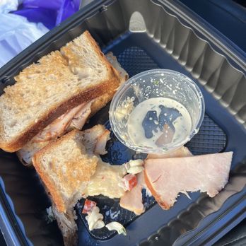 Lisa's Café & Bakery - Half-eaten Ortega panini. - Cafes Near Me - Torrance, California Lisa's Café & Bakery - Half-eaten Ortega panini. - Cafes Near Me - Torrance, California