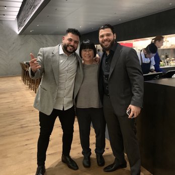 Slanted Door - Co owner in the middle. Reminded us of Edna from the incredibles movie; she played along with it . - Vietnamese Near Me - San Ramon, California Slanted Door - Co owner in the middle. Reminded us of Edna from the incredibles movie; she played along with it . - Vietnamese Near Me - San Ramon, California