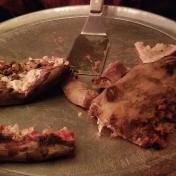 Brooklyn's Brick Oven Pizzeria - Burned crust and bottom of pie - Pizza Near Me - Hackensack, New Jersey Brooklyn's Brick Oven Pizzeria - Burned crust and bottom of pie - Pizza Near Me - Hackensack, New Jersey