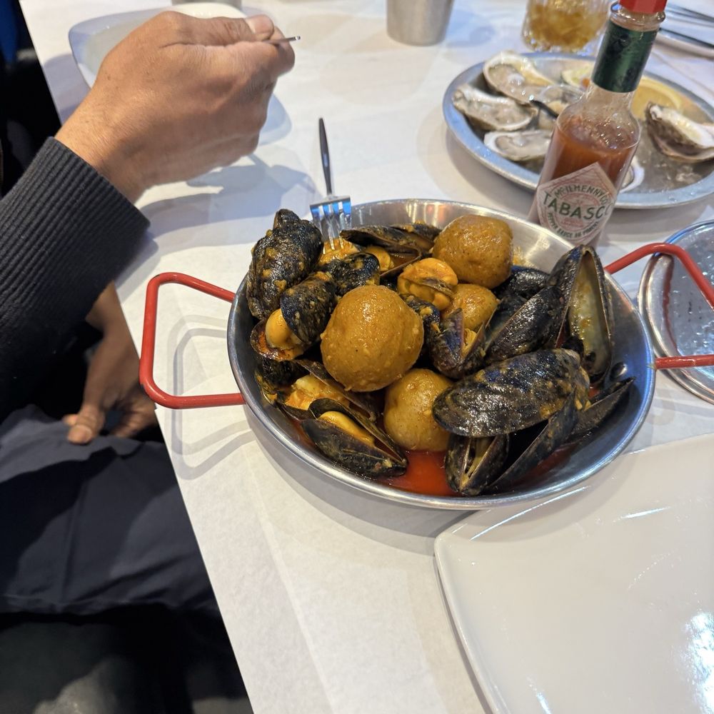 Seafood & potato