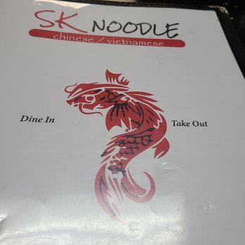 SK Noodle - Menu cover - Chinese Near Me - Sparks, Nevada SK Noodle - Menu cover - Chinese Near Me - Sparks, Nevada
