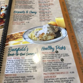 Sunfield Restaurant - Breakfast menu page 5 of 6 - Breakfast & Brunch Near Me - Ottawa, Illinois Sunfield Restaurant - Breakfast menu page 5 of 6 - Breakfast & Brunch Near Me - Ottawa, Illinois