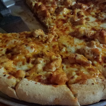 Pappagallo's Pizza - XL Buffalo chicken pizza - Pizza Near Me - Satellite Beach, Florida Pappagallo's Pizza - XL Buffalo chicken pizza - Pizza Near Me - Satellite Beach, Florida