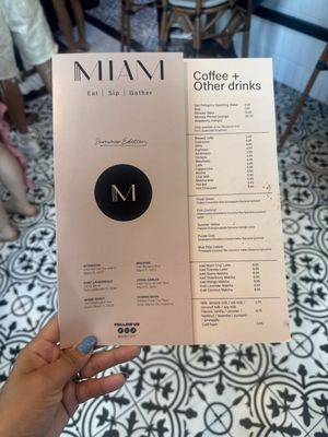 Menu photo 1 MIAM Cafe Miami, FL Menu photo 1 MIAM Cafe Miami, FL