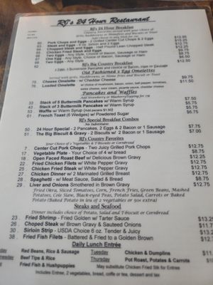 Menu photo 2 R J's Restaurant Shreveport, LA