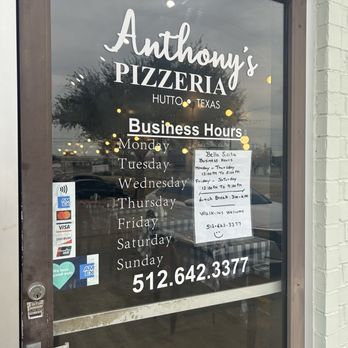 Anthony's Pizza - Pizza Near Me - Hutto, Texas