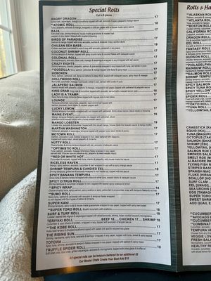 Menu photo 8 Sushi Lounge Morristown, NJ Menu photo 8 Sushi Lounge Morristown, NJ