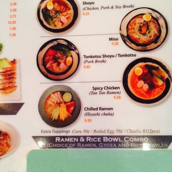Katsu Ramen - Menu, do not serve combo meals - Ramen Near Me - Aurora, Colorado