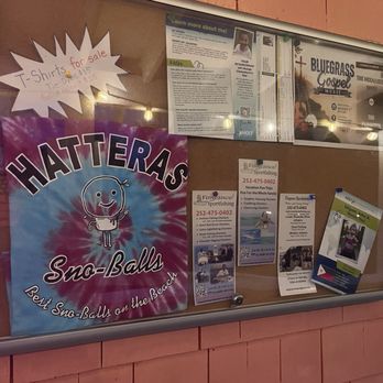 Hatteras Sno Balls - Shaved Ice Near Me - Frisco, North Carolina