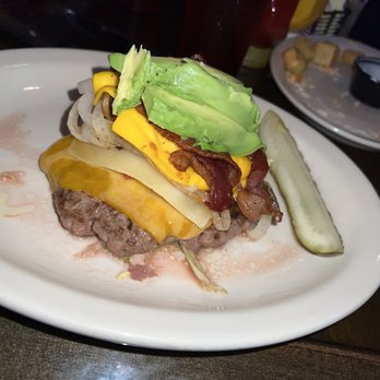 Lucke's Cantina - Monster burger - no bun - Mexican Near Me - Williams Bay, Wisconsin